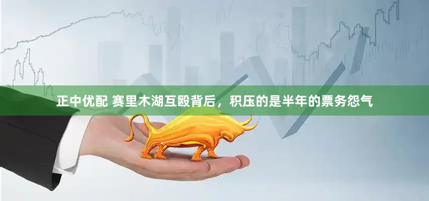 正中优配 赛里木湖互殴背后，积压的是半年的票务怨气